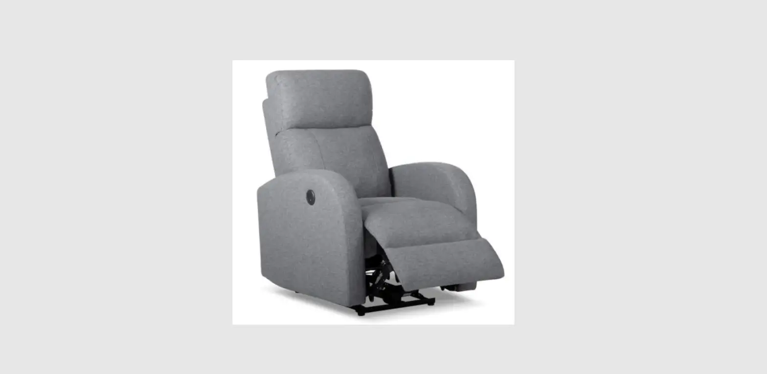 Thdstatic Gray Polyester Power Recliner With Usb Charger Instructions Thdstatic Gray Polyester Power Recliner With Usb Charger Instructions