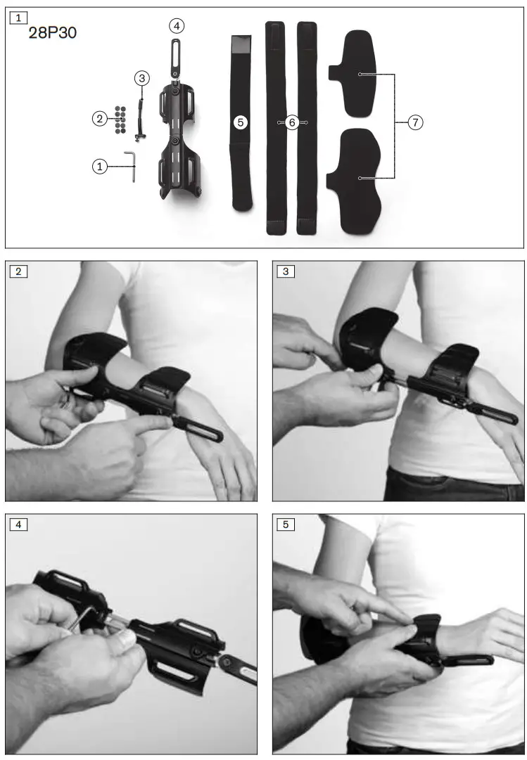 ottobock 28P30 Palmar Splint - figure 1