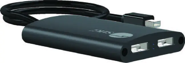 Siig 1x2 Mdp 1.2 Displayport Mst Splitter User Guide