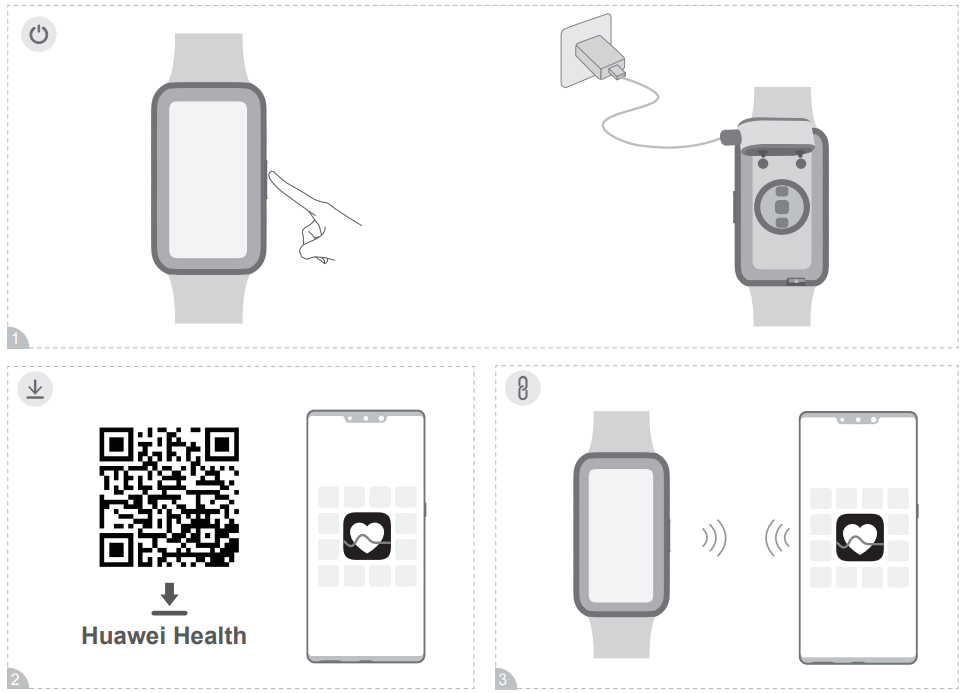 HUAWEI LEA B19 Band 7 Smart Watch