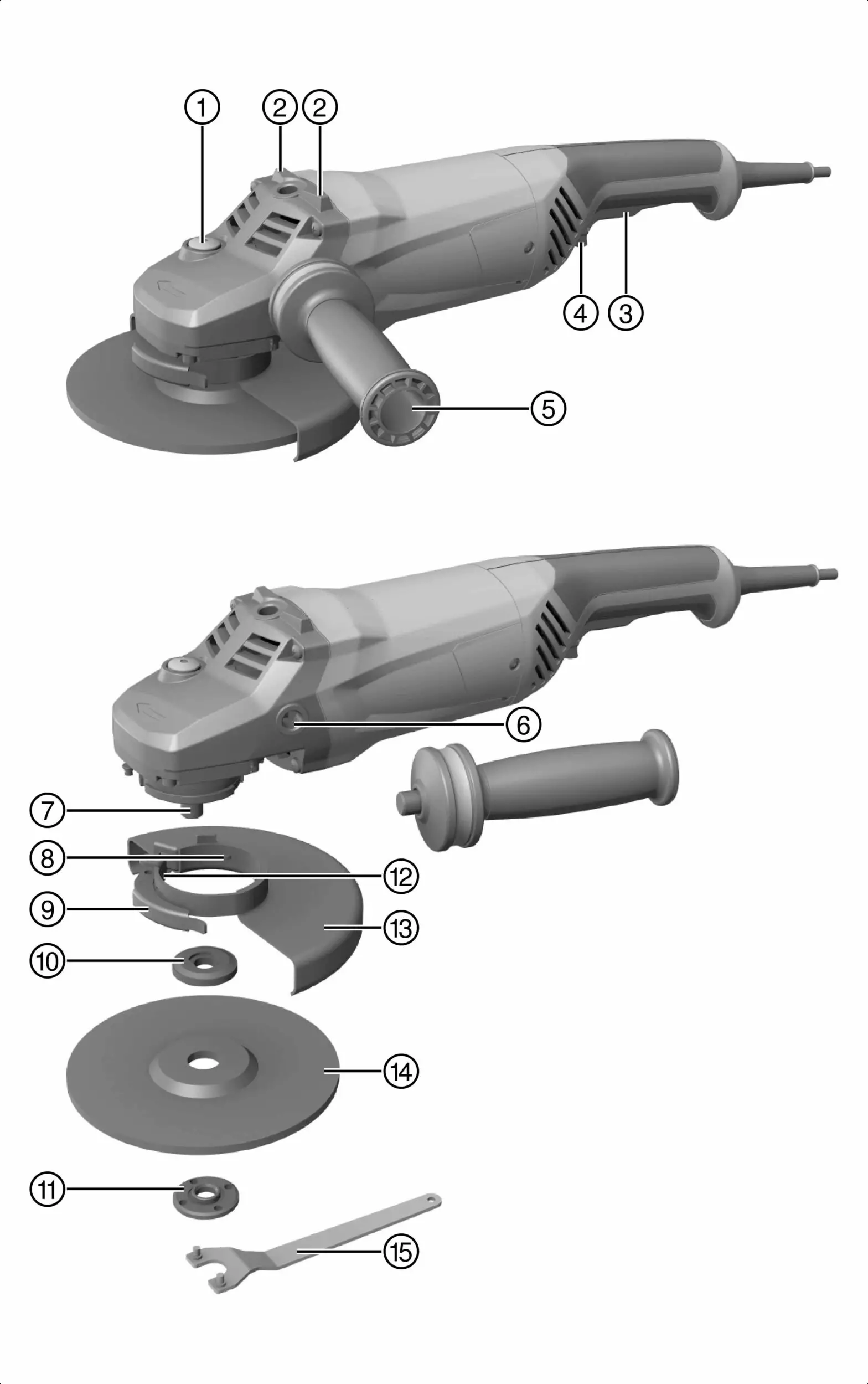 HILTI AG 180 20 Angle Grinder - Product overview