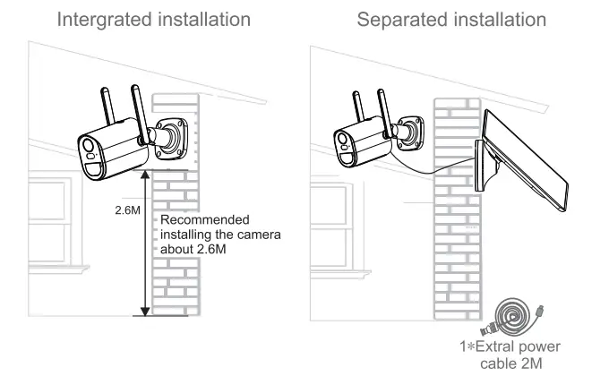 Codnida Wireless WiFi Solar Powered Smart Camera-10