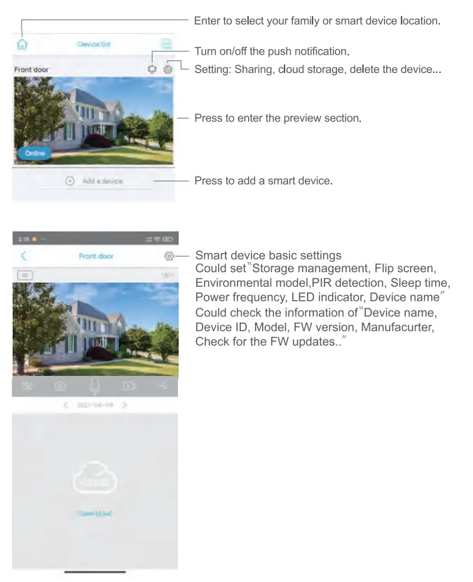 Codnida Wireless WiFi Solar Powered Smart Camera-9