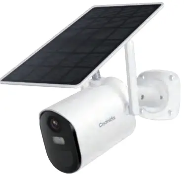 Codnida Wireless WiFi Solar Powered Smart Camera-product