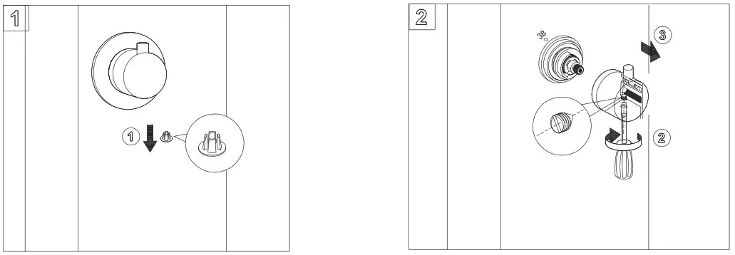 RAVAK X01453 Totem Jet Inox Hydromassage Panel - overview 11