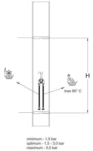RAVAK X01453 Totem Jet Inox Hydromassage Panel - overview 4
