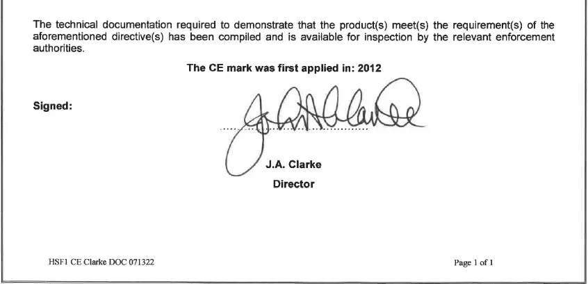 Clarke HS1 Welding Headshield fig 6