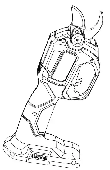 RYOBI P2505 18 VOLT PRUNING SHEAR - Cover