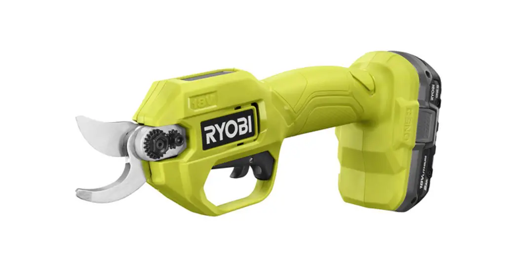 Ryobi P2505 18 Volt Pruning Shear User Manual Ryobi P2505 18 Volt Pruning Shear User Manual