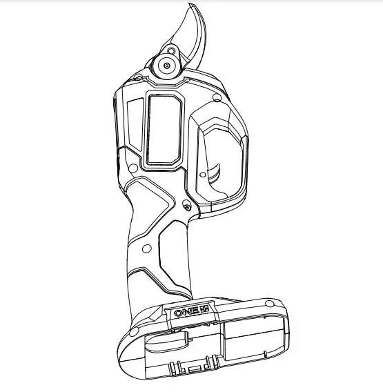 RYOBI P2505 18 VOLT PRUNING SHEAR - Product Overview 12