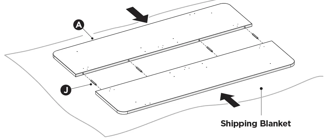 equip 650811 ERGO Electric Sit-Stand Desk Frame fig 6