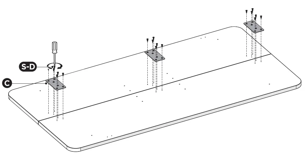 equip 650811 ERGO Electric Sit-Stand Desk Frame fig 7