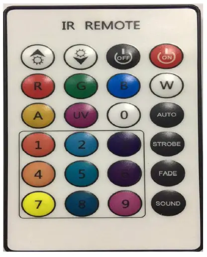 FOS technologies ATLAS Tube Wireless RGBW Battery fig 9