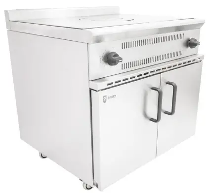 PARRY USHO Natural Gas Solid Top Oven-fig1