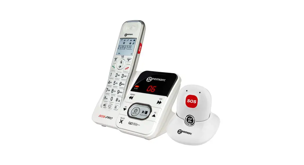 Geemarc Sos-pro295 Cordless Big Button User Guide