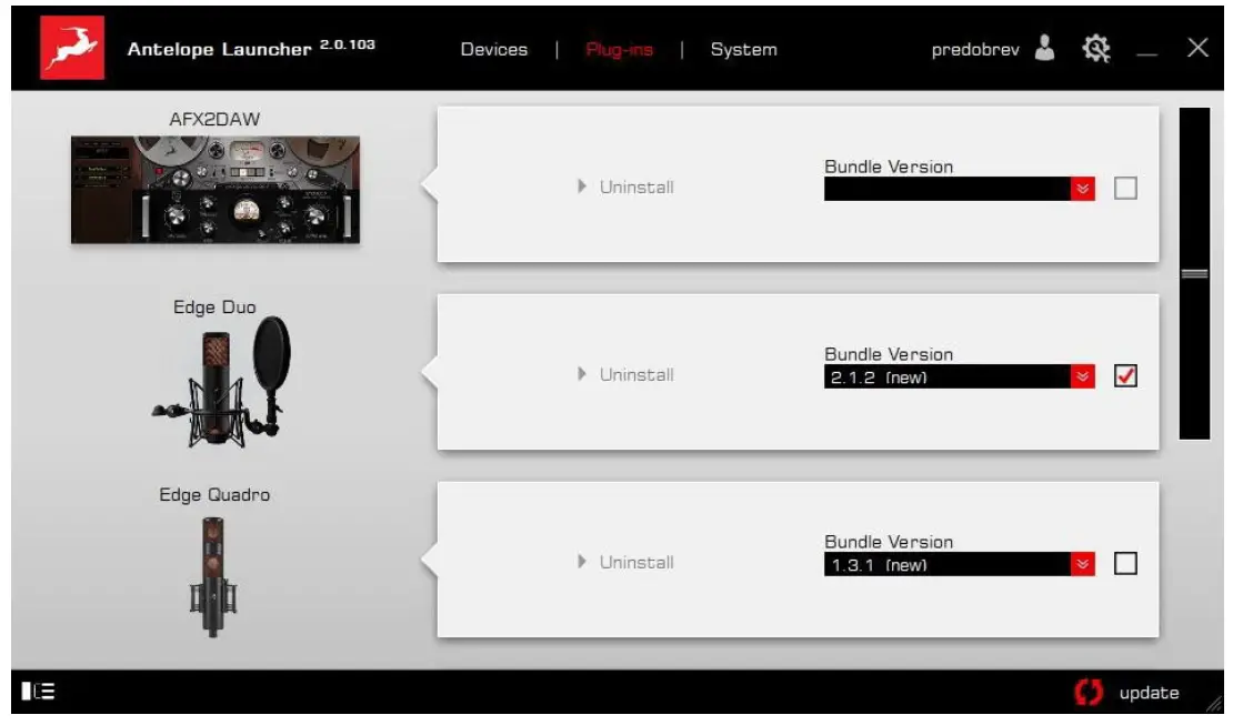 Antelope Edge Solo Large Diaphragm Cardioid Modeling Microphone - fig 1