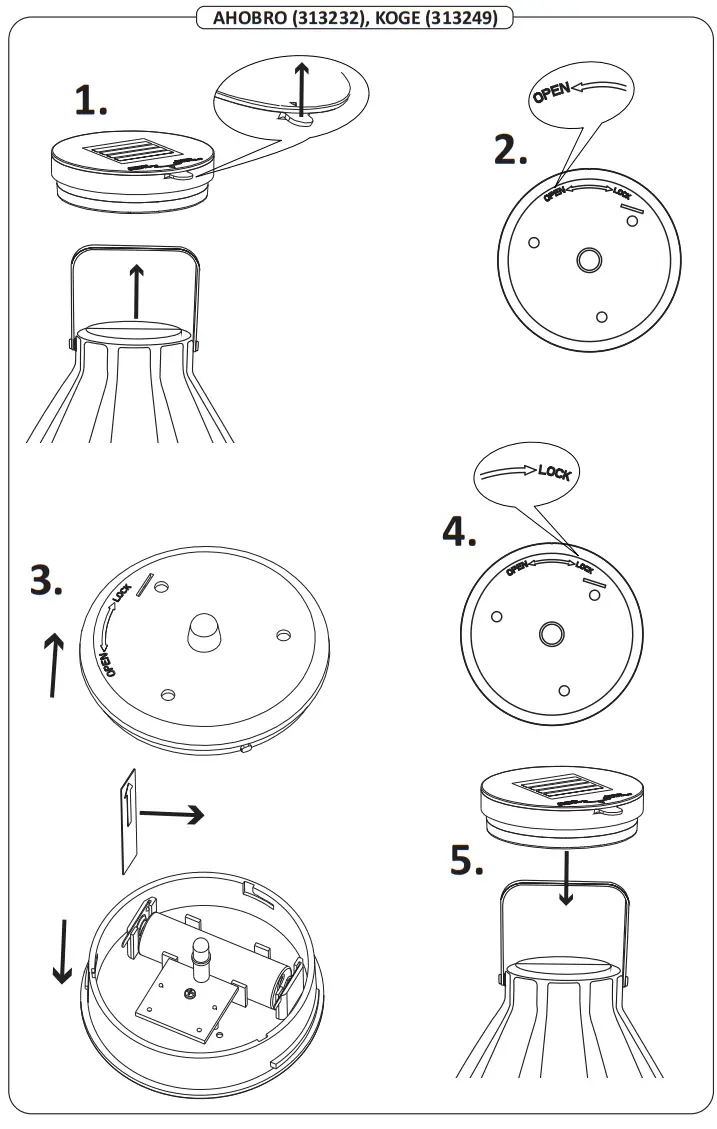 Polux VIBORG M Solar Lantern fig 3