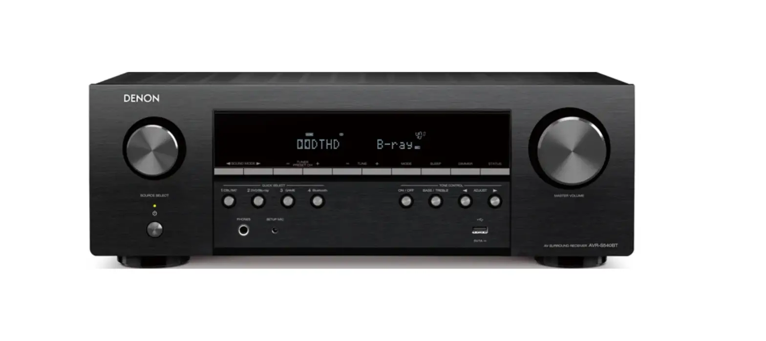 Denon Avr-s540bt Av Surround Receiver User Manual