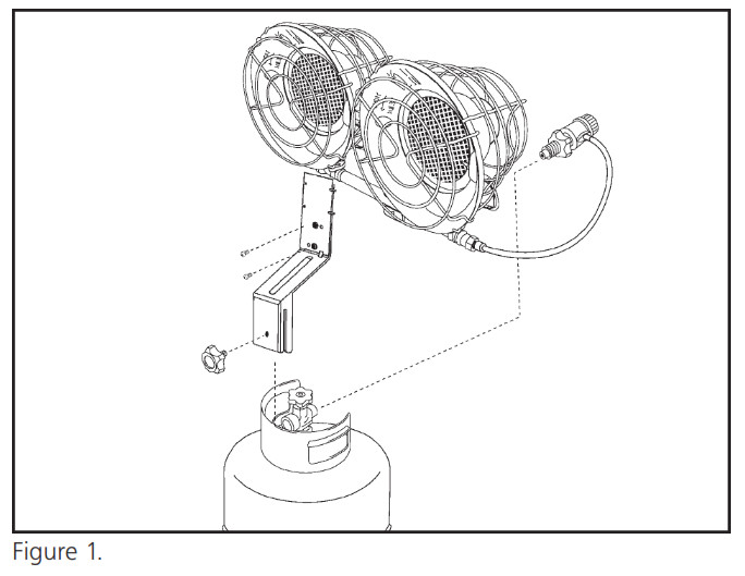 MR HEATER GAS-FIRED INFRA-RED Tank - FIG1