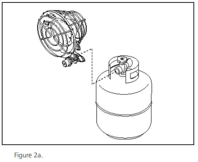 MR HEATER GAS-FIRED INFRA-RED Tank - FIG2