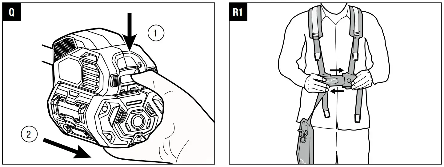 EGO BC3800E 38cm Cordless Brush Cutter - Figure 12