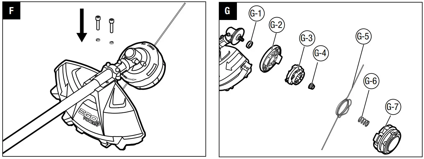 EGO BC3800E 38cm Cordless Brush Cutter - Figure 4