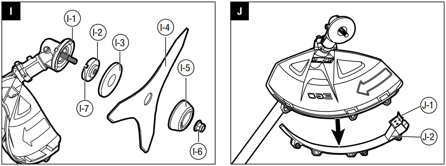 EGO BC3800E 38cm Cordless Brush Cutter - Figure 7