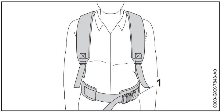 STIHL BR 700 Petrol Backpack Blower - Fig 2