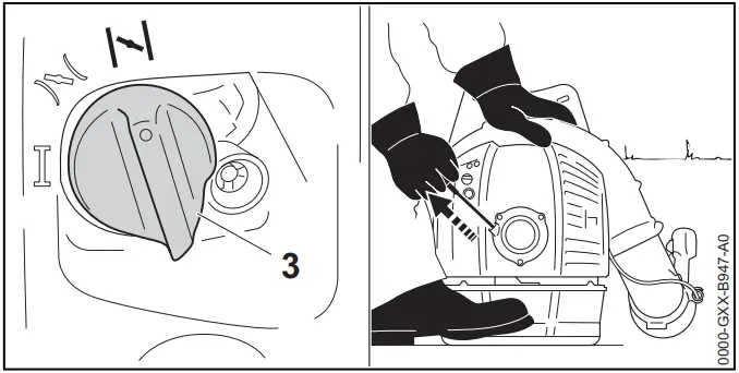 STIHL BR 700 Petrol Backpack Blower - Fig 9