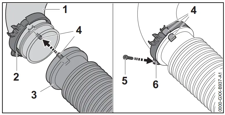 STIHL BR 700 Petrol Backpack Blower - Mounting