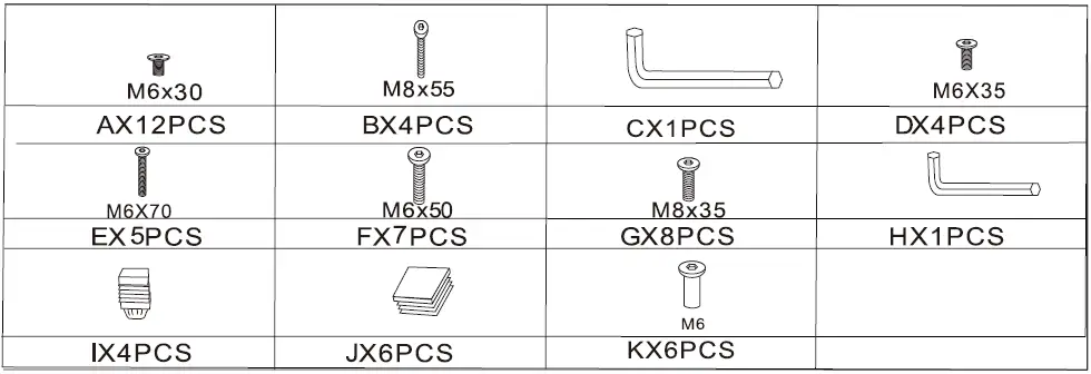Maincraft-D01-CD045-55.1-in.-Retangular-Brown-MDF-Computer-Desk-fig-3