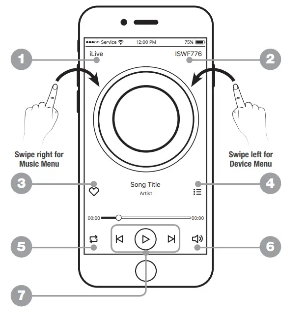 iLive ISWF776B Wireless Multi-Room Sound Bar Speaker (20)