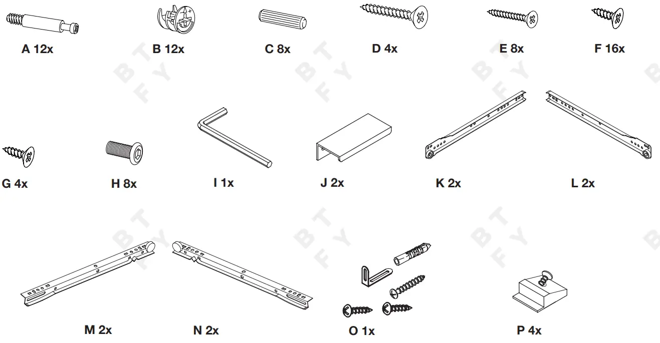 BT FY 4000237 Honeycomb Bedside Table-fig3