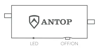 ANTOP AT-420B Omni Bar Smartpass Amplified Indoor-Outdoor HDTV Antenna-7