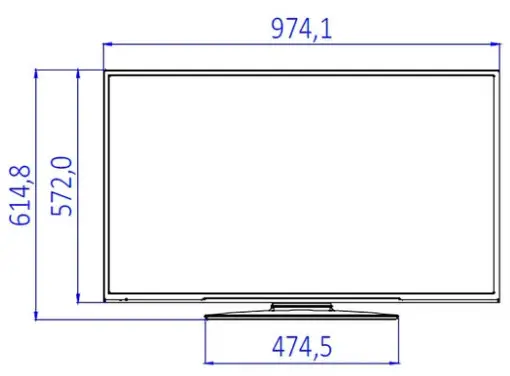 PHILIPS 43HFL2839T 43 Inch Studio Hospitality TV - Features