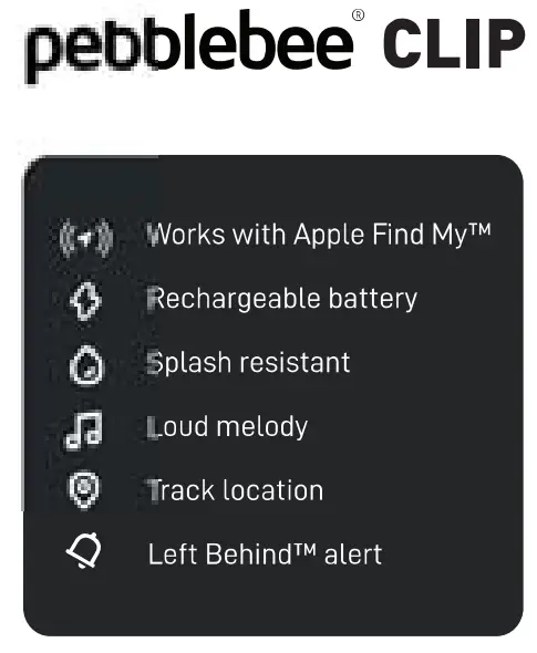 pebblebee PB-521-B2 Rechargeable Clip-fig2