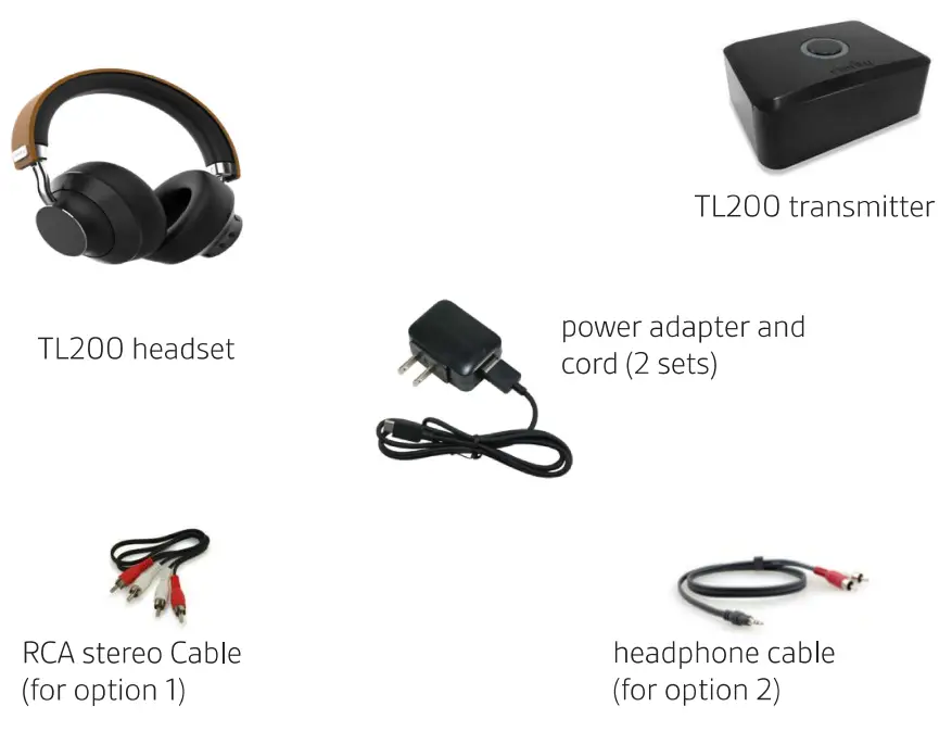clarity TL200 TV Listener Wireless Headphone - Fig 1