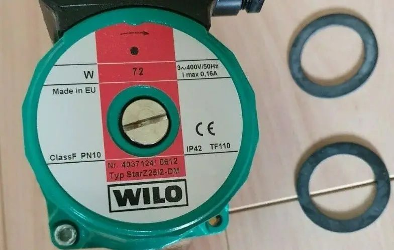 Wilo Star-z 25-2 Circulation Pump For Drinking Water Instruction Manual Wilo Star-z 25-2 Circulation Pump For Drinking Water Instruction Manual