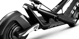 aprilia eSRZ Electric Scooter - Folding and carrying 1