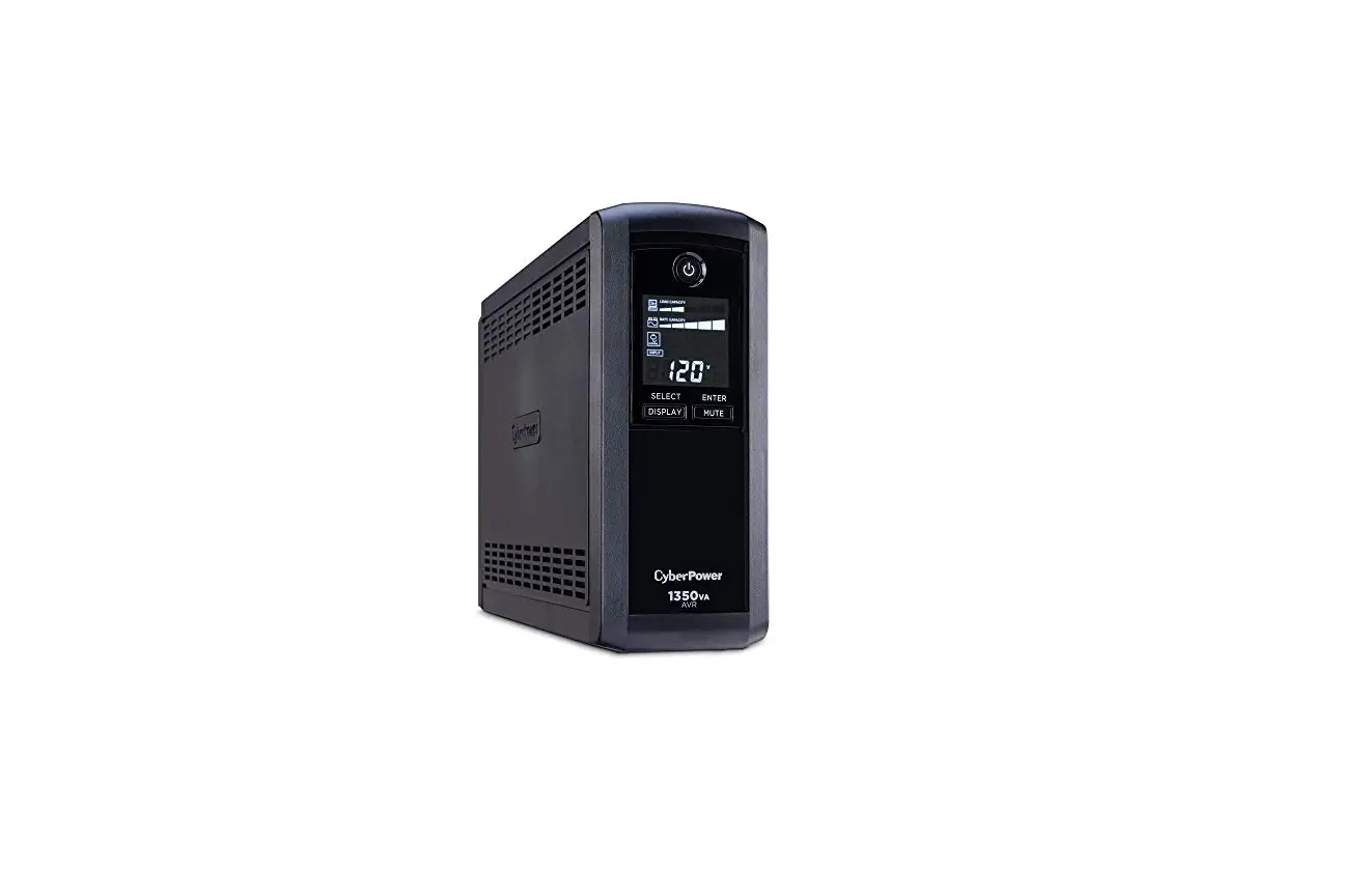 Cyberpower Cp1350avrlcd3 Intelligent Lcd Ups Mini Tower User Manual