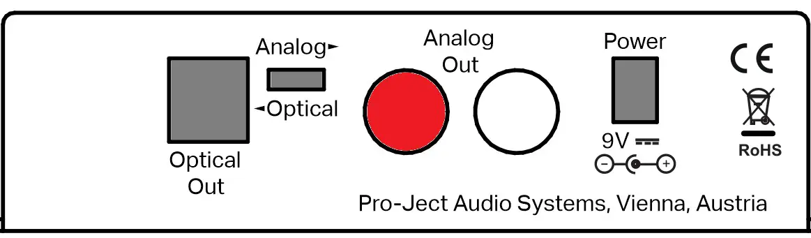 Pro-Ject BT Box E Amplifier with Bluetooth-Connectors