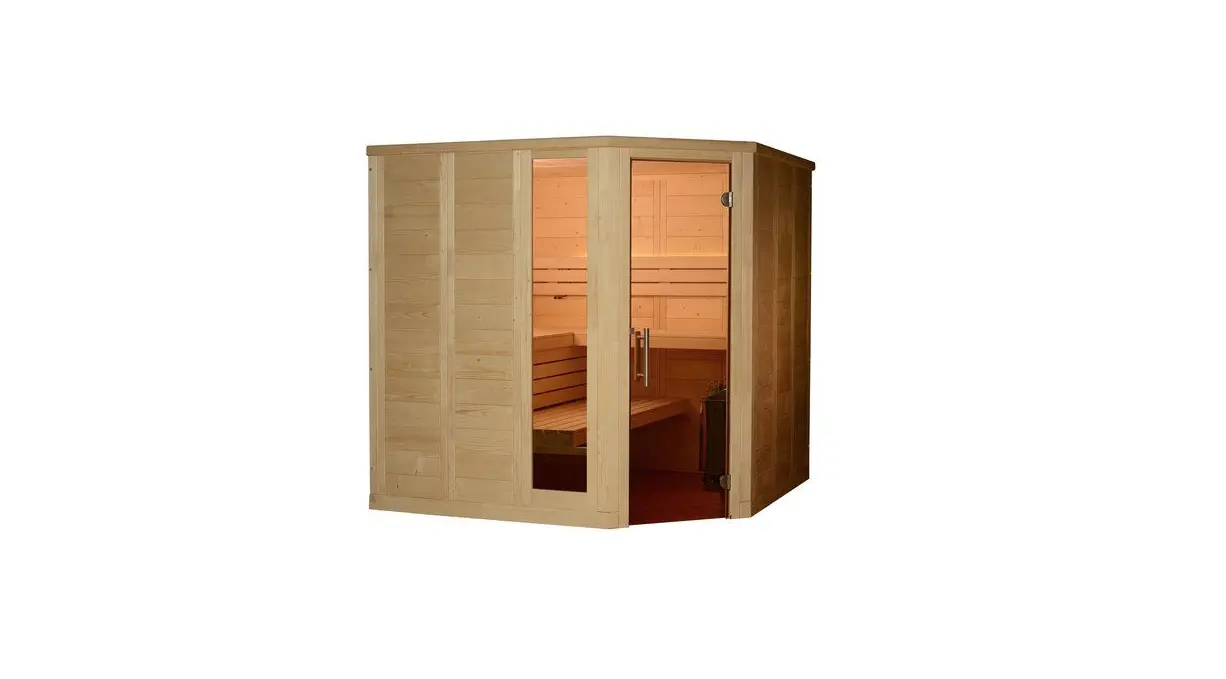 4010090316024 Solid Wood Sauna In Karibu Lia Incl. 9kw Instruction Manual