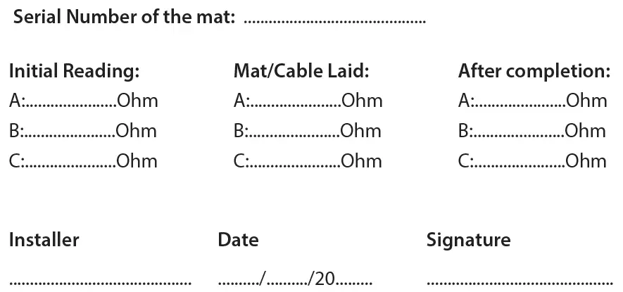 klima Electric Under Wood Heating Mat fig 12