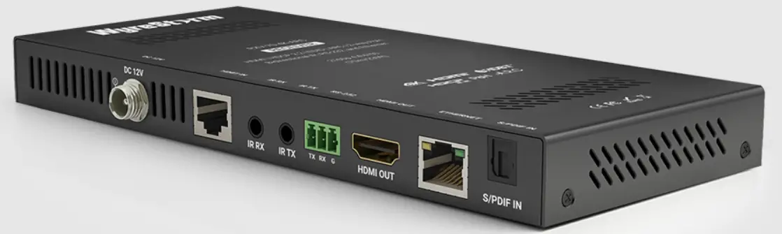 WyreStorm RX-70-4K-ARC v2 4K UHD HDBaseT 5 Play HDCP 2.2 Receiver with ARC and 2-Way PoH product