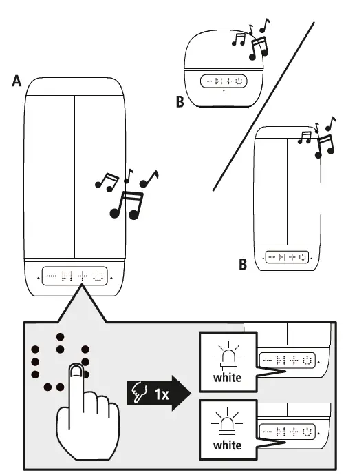 hama 2K188204-Bluetooth-Tube 2.0-Inches-Loudspeaker-3 W-FIG- (6)