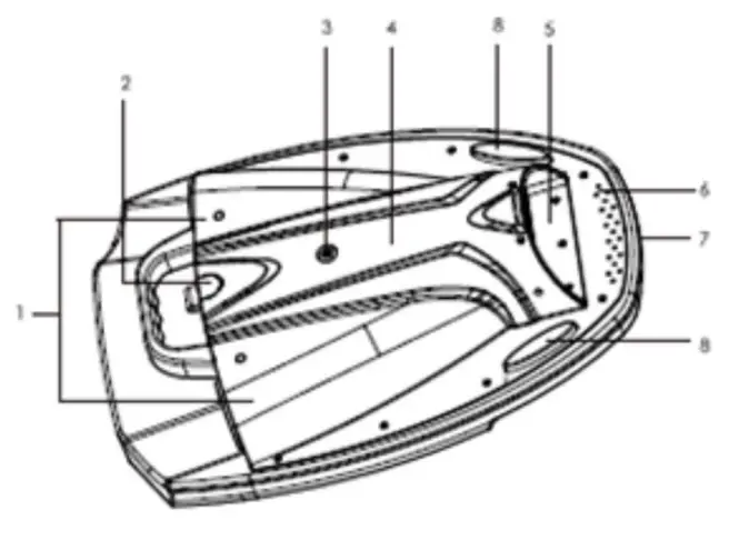 REPLAY WG 1 906 Water Glider Electric Powered Swimming Board- fig1