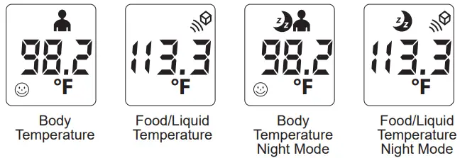 Switching Between Measuring Modes