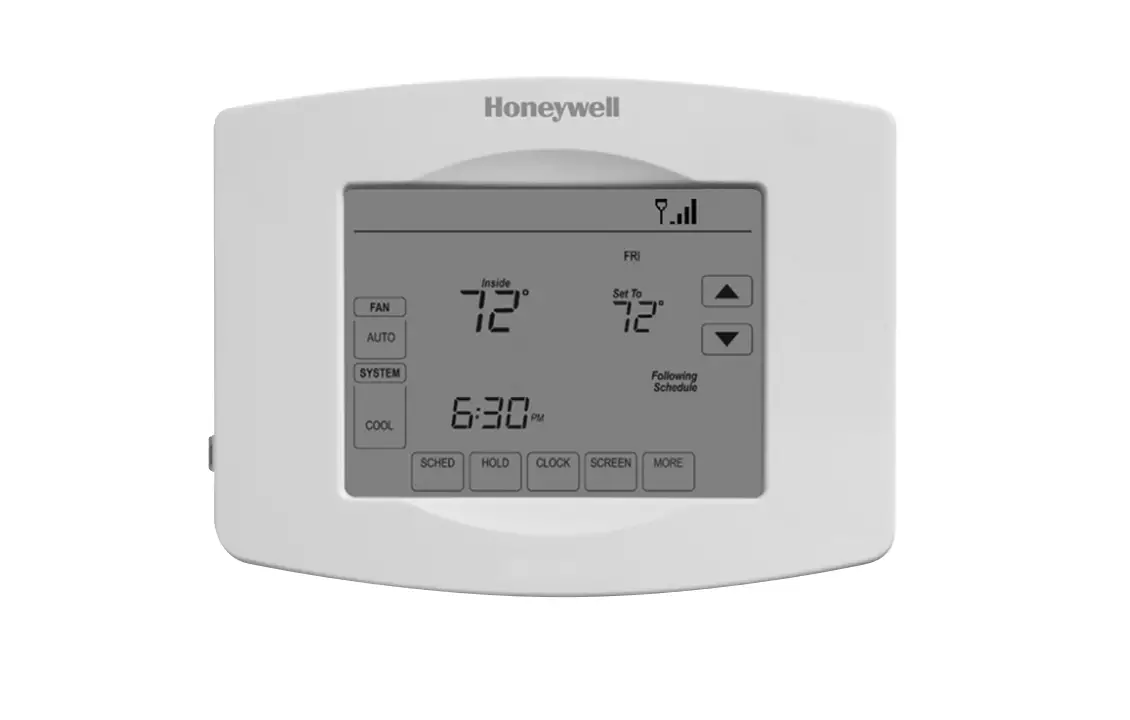 Honeywell Th8320wf Visionpro Wi-fi Touch-screen Programmable Thermostat Installation Guide