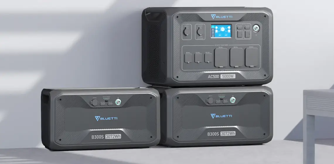 Bluetti Ac500+b300s Modular Solar Power Station User Manual