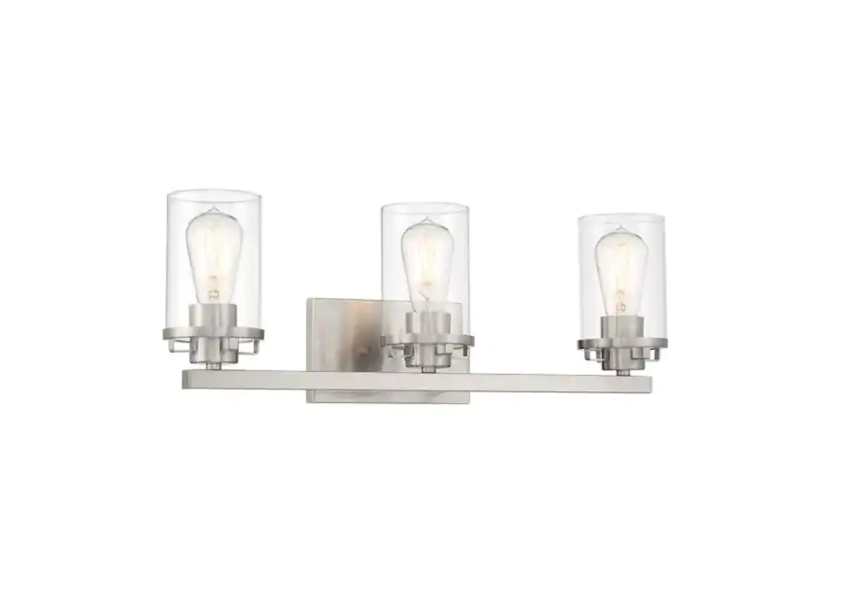 Designers Fountain 93303-bn Jedrek 24-inch 3-light Brushed Nickel Industrial Vanity Light Bar Instruction Manual Designers Fountain 93303-bn Jedrek 24-inch 3-light Brushed Nickel Industrial Vanity Light Bar Instruction Manual